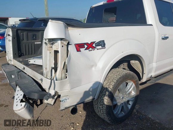 2017 Ford F-150 XL with VIN 1FTEW1EG4HFB21056, listed as a IAAI auction lot 41874618 with 135,601 mi miles. Bid and sale history available at carsss.com. Image 6.