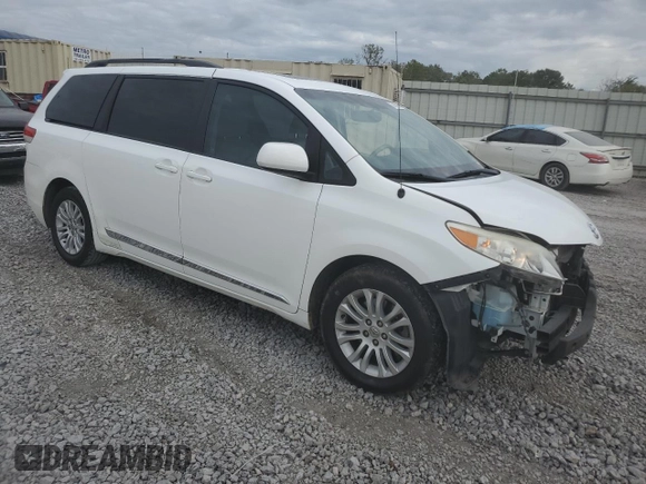 2011 Toyota Sienna XLE AAS with VIN 5TDYK3DC9BS120849, listed as a Copart auction lot 74142764 with 190,217 mi miles and Salvage Title. Bid and sale history available at carsss.com. Image 4.