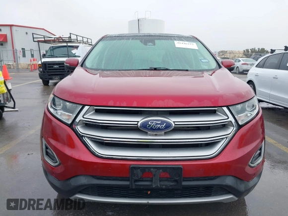 2015 Ford Edge Titanium with VIN 2FMPK4K83FBB41232, listed as a IAAI auction lot 41446222 with 97,829 mi miles. Bid and sale history available at carsss.com. Image 13.