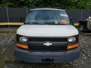 2013 Chevrolet Express Cargo z VIN 1GCSGAFX5D1164407, wystawiony jako Copart lot #56353205 z przebiegiem 166 202 mil mil oraz Szkoda całkowita • Salvage title. Historia ofert i sprzedaży dostępna na DreamBid. Obrazek 5.
