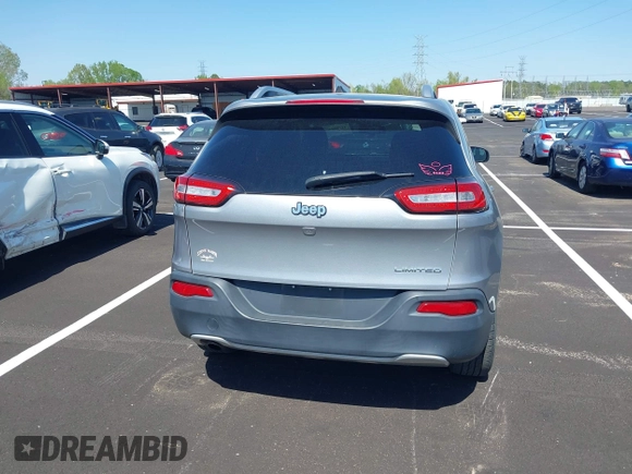 2017 Jeep Cherokee Limited with VIN 1C4PJLDB4HW517979, listed as a IAAI auction lot 41988609 with 116,500 mi miles. Bid and sale history available at carsss.com. Image 16.