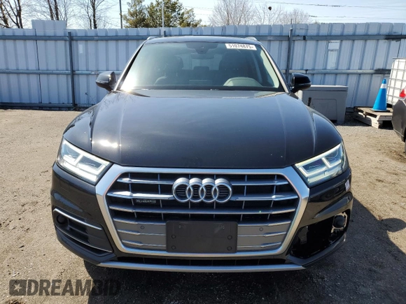 2020 Audi Q5 Premium Plus with VIN WA1BNAFY4L2014547, listed as a Copart auction lot 51074875 with 158,278 mi miles and Clean Title. Bid and sale history available at carsss.com. Image 5.
