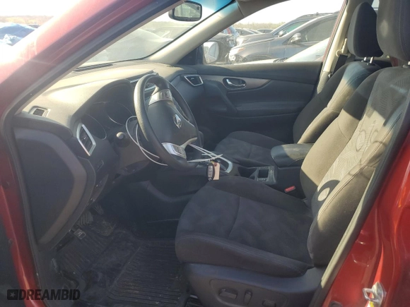 2016 Nissan Rogue S with VIN KNMAT2MVXGP618862, listed as a Copart auction lot 50048135 with 134,603 mi miles and Salvage Title. Bid and sale history available at carsss.com. Image 7.