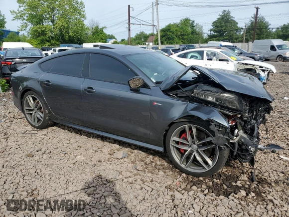 2017 Audi A7 Competition Prestige z VIN WAUW3AFCXHN030885, wystawiony jako Copart lot #58394615 z przebiegiem 75 764 mil mil oraz Szkoda całkowita • Salvage title. Historia ofert i sprzedaży dostępna na DreamBid. Obrazek 4.