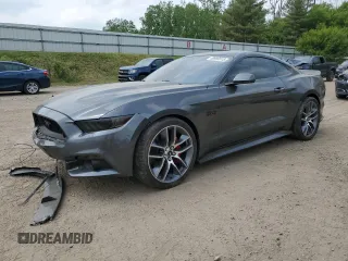 2016 Ford Mustang GT z VIN 1FA6P8CF3G5236830, wystawiony jako Copart lot #58989515 z przebiegiem 62 486 mil mil oraz Czysty tytuł • Clean title. Historia ofert i sprzedaży dostępna na DreamBid. Obrazek 1.