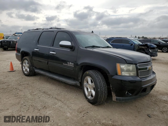 2011 Chevrolet Suburban LT with VIN 1GNSCJE07BR289849, listed as a Copart auction lot 46757225 with 211,600 mi miles and Salvage Title. Bid and sale history available at carsss.com. Image 4.