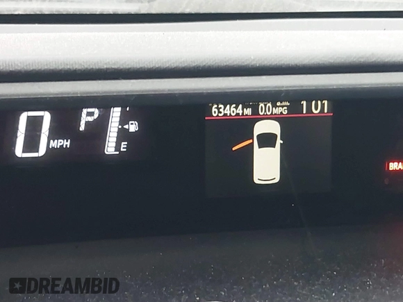 2016 Toyota Prius One with VIN JTDKDTB32G1120313, listed as a IAAI auction lot 42064787 with 63,464 mi miles and . Bid and sale history available at DreamBid. Image 15.