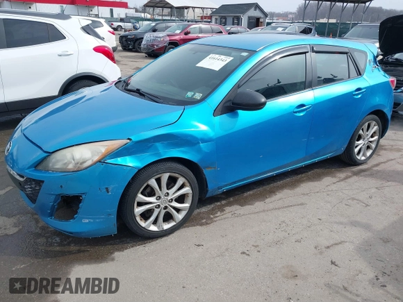 2010 Mazda 3 s Grand Touring with VIN JM1BL1H6XA1200135, listed as a IAAI auction lot 41614343 with 173,794 mi miles. Bid and sale history available at carsss.com. Image 19.