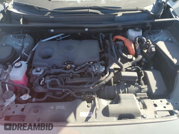 2023 Toyota RAV4 Hybrid XLE Premium with VIN 4T3B6RFV2PU133797, listed as a Copart auction lot 89367465 with 27,998 mi miles and Salvage Title. Bid and sale history available at carsss.com. Image 12.
