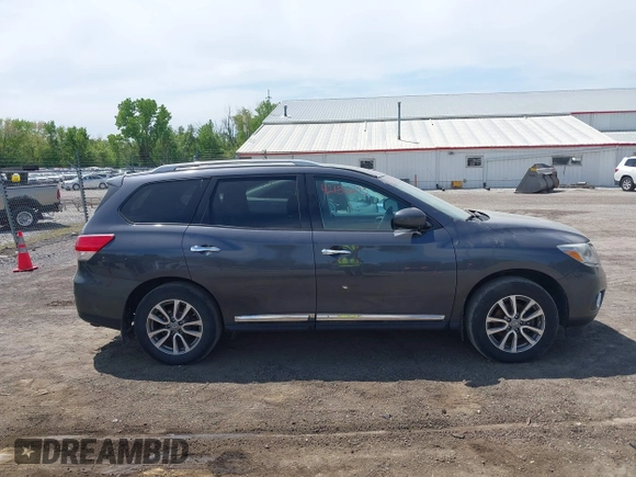 2014 Nissan Pathfinder S with VIN 5N1AR2MM0EC716000, listed as a IAAI auction lot 42182293 with 196,728 mi miles and . Bid and sale history available at DreamBid. Image 13.