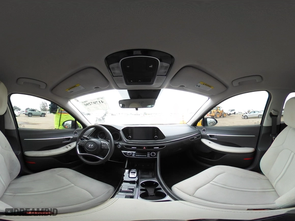 2021 Hyundai Sonata Hybrid SEL with VIN KMHL34JJ1MA024239, listed as a IAAI auction lot 41707290 with 165,214 mi miles. Bid and sale history available at carsss.com. Image 18.