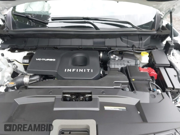 2025 Infiniti QX60 Luxe with VIN 5N1AL1FS6SC351230, listed as a IAAI auction lot 42285154 with 310 mi miles and . Bid and sale history available at DreamBid. Image 10.