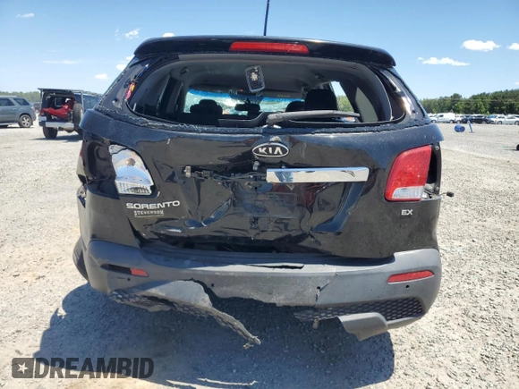 2013 Kia Sorento EX with VIN 5XYKU4A63DG316404, listed as a Copart auction lot 57867625 with 167,766 mi miles and Salvage title. Bid and sale history available at DreamBid. Image 6.