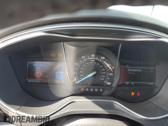 2017 Ford Fusion SE с VIN 3FA6P0HD5HR248243, выставлен на аукционе Copart как лот 53581725 с пробегом 61 613 миль миль и Списание • Salvage title. История ставок и продаж доступна на DreamBid. Изображение 9.