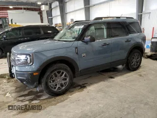 2025 Ford Bronco Sport Big Bend with VIN 3FMCR9BNXSRE15003, listed as a Copart auction lot 57883405 with 4,174 mi miles and Salvage title. Bid and sale history available at DreamBid. Image 1.