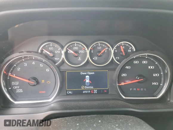 2019 Chevrolet Silverado 1500 RST with VIN 1GCRYEEDXKZ364787, listed as a Copart auction lot 47125905 with 69,319 mi miles and Clean Title. Bid and sale history available at DreamBid. Image 9.