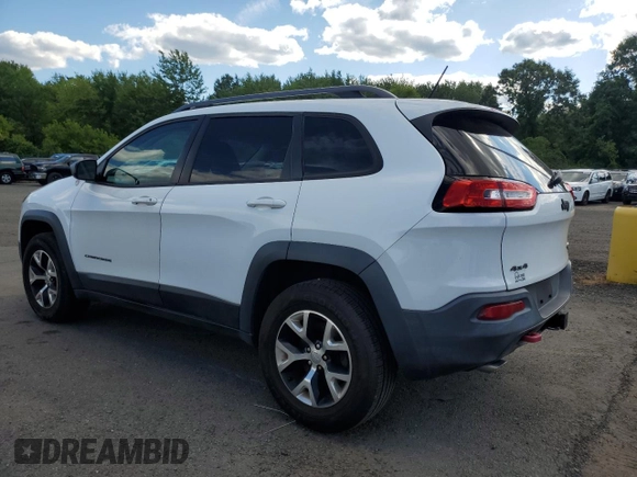2014 Jeep Cherokee Trailhawk with VIN 1C4PJMBS5EW111360, listed as a Copart auction lot 65607975 with 139,642 mi miles and Clean title. Bid and sale history available at DreamBid. Image 2.