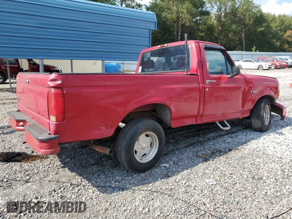 1994 Ford F-150 with VIN 1FTDF15Y2RNB21696, listed as a Copart auction lot 72986674 with 0 mi miles and Salvage Title. Bid and sale history available at carsss.com. Image 3.