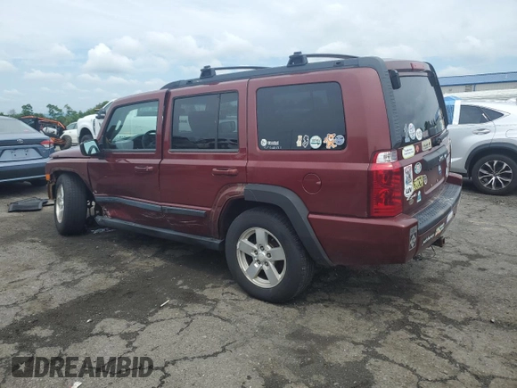 2007 Jeep Commander Sport with VIN 1J8HG48K17C702034, listed as a Copart auction lot 63183795 with 152,322 mi miles and Salvage title. Bid and sale history available at DreamBid. Image 2.