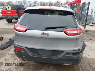 2016 Jeep Cherokee Latitude with VIN 1C4PJLCB5GW369955, listed as a IAAI auction lot 41297796 with 99,029 mi miles. Bid and sale history available at carsss.com. Image 17.