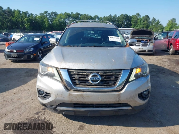 2017 Nissan Pathfinder Platinum with VIN 5N1DR2MN7HC621847, listed as a IAAI auction lot 42627275 with 108,348 mi miles and . Bid and sale history available at DreamBid. Image 12.