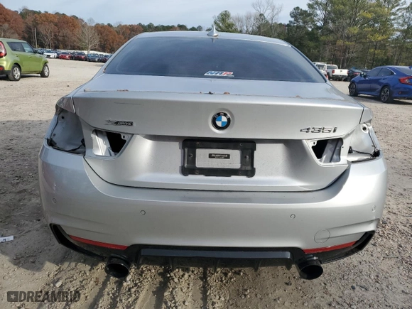 2014 BMW 4 Series 435i xDrive with VIN WBA3R5C52EK188679, listed as a Copart auction lot 80640244 with NaN miles and Salvage Title. Bid and sale history available at carsss.com. Image 6.