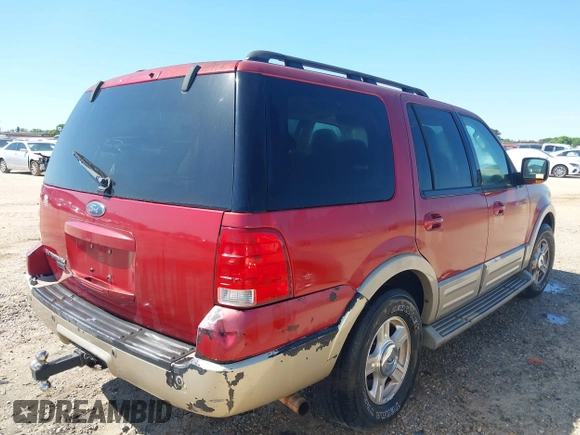 2005 Ford Expedition Eddie Bauer with VIN 1FMFU18565LA10053, listed as a IAAI auction lot 42143070 with 211,289 mi miles and . Bid and sale history available at DreamBid. Image 4.