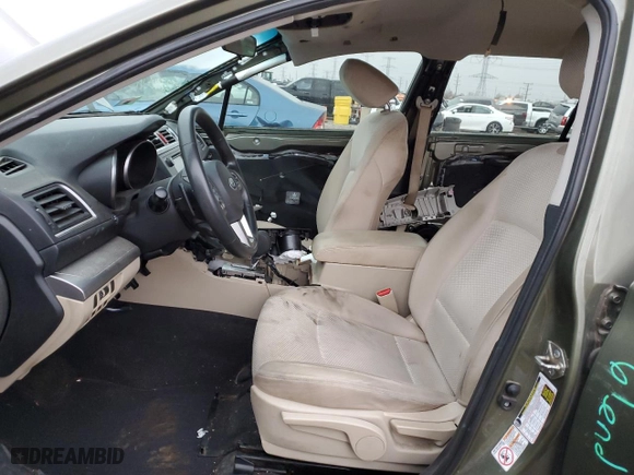 2015 Subaru Outback 2.5i with VIN 4S4BSAAC5F3301822, listed as a Copart auction lot 81167564 with 161,367 mi miles and Salvage Title. Bid and sale history available at carsss.com. Image 7.