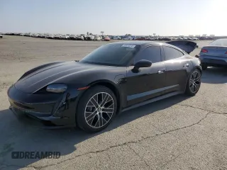 2021 Porsche Taycan with VIN WP0AA2Y13MSA14661, listed as a Copart auction lot 59401315 with 32,947 mi miles and Salvage title. Bid and sale history available at DreamBid. Image 1.