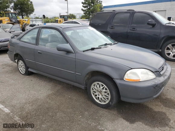 1996 Honda Civic EX with VIN 1HGEJ8146TL091427, listed as a Copart auction lot 53537235 with 132,490 mi miles and Salvage Title. Bid and sale history available at carsss.com. Image 4.