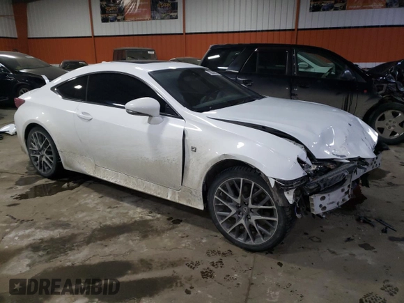 2016 Lexus RC 350 F Sport z VIN JTHSE5BC5G5005835, wystawiony jako Copart lot #72850032 z przebiegiem 79 761 mil mil oraz Szkoda całkowita • Salvage title. Historia ofert i sprzedaży dostępna na DreamBid. Obrazek 4.