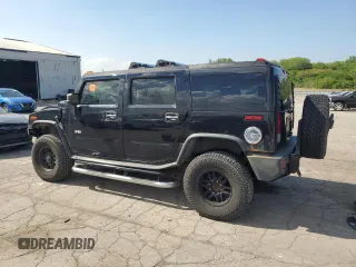 2006 Hummer H2 z VIN 5GRGN23U36H115579, wystawiony jako Copart lot #55753045 z przebiegiem 166 133 mil mil oraz Tytuł czysty. Historia ofert i sprzedaży dostępna na DreamBid. Obrazek 2.