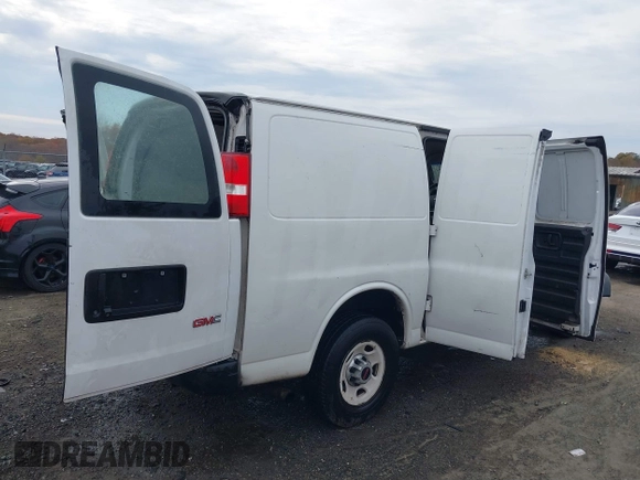 2017 GMC Savana Cargo z VIN 1GTW7AFF8H1130346, wystawiony jako IAAI lot #40884442 z przebiegiem 146 914 mil mil oraz . Historia ofert i sprzedaży dostępna na DreamBid. Obrazek 4.