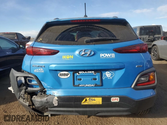 2018 Hyundai Kona SEL with VIN KM8K2CAA8JU152223, listed as a Copart auction lot 84229984 with 63,916 mi miles and Salvage Title. Bid and sale history available at carsss.com. Image 6.