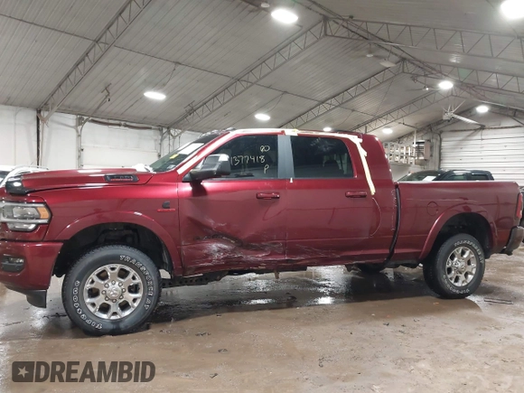 2021 Ram 2500 Laramie with VIN 3C6UR5NLXMG501736, listed as a IAAI auction lot 41377418 with 62,699 mi miles. Bid and sale history available at carsss.com. Image 14.
