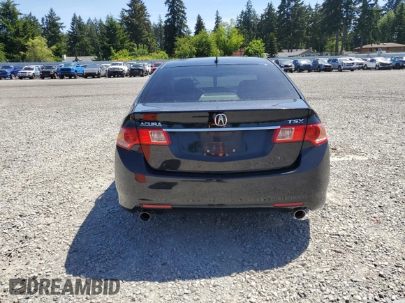 2013 Acura TSX with VIN JH4CU2F45DC002420, listed as a Copart auction lot 58570715 with 110,624 mi miles and Salvage title. Bid and sale history available at DreamBid. Image 6.