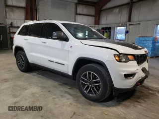2021 Jeep Grand Cherokee Trailhawk with VIN 1C4RJFLG1MC759440, listed as a Copart auction lot 48823975 with 63,340 mi miles and Salvage title. Bid and sale history available at DreamBid. Image 4.