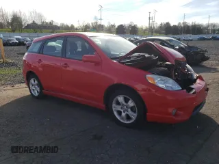 2008 Toyota Matrix STD with VIN 2T1KR30E88C702449, listed as a Copart auction lot 50209775 with 49,294 mi miles and Salvage Title. Bid and sale history available at DreamBid. Image 4.