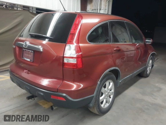 2008 Honda CR-V EX-L with VIN JHLRE48798C058929, listed as a IAAI auction lot 42054765 with 196,375 mi miles. Bid and sale history available at carsss.com. Image 4.