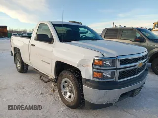 2014 Chevrolet Silverado 1500 Work Truck with VIN 1GCNKPEH8EZ194383, listed as a Copart auction lot 45325385 with 81,065 mi miles and Salvage Title. Bid and sale history available at DreamBid. Image 4.