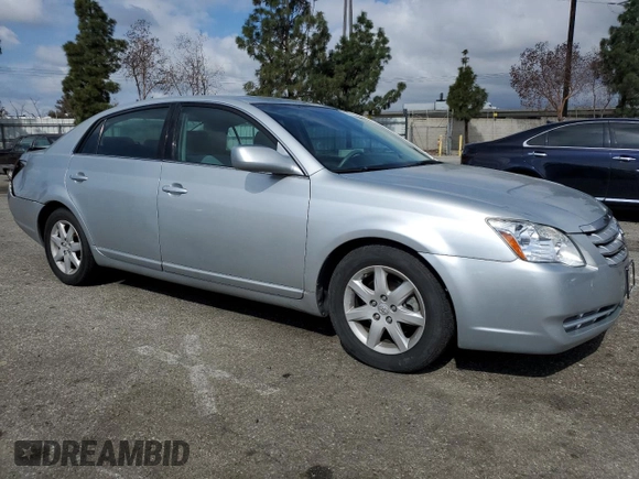 2007 Toyota Avalon XL with VIN 4T1BK36B87U214245, listed as a Copart auction lot 51054195 with 154,800 mi miles and Salvage Title. Bid and sale history available at carsss.com. Image 4.