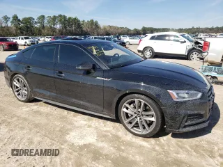 2019 Audi A5 Sportback Premium Plus with VIN WAUENCF59KA094451, listed as a Copart auction lot 39741983 with 15,742 mi miles. Bid and sale history available at carsss.com. Image 4.
