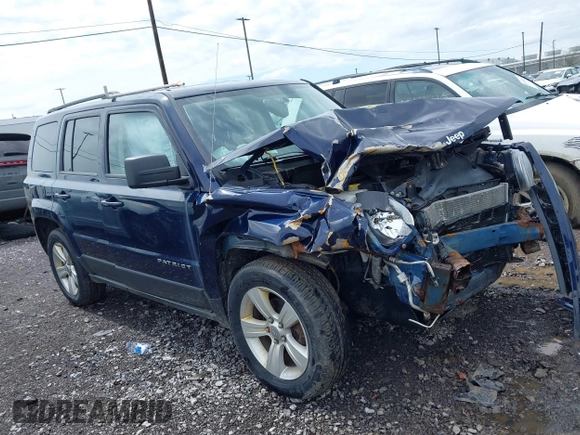 2013 Jeep Patriot Sport with VIN 1C4NJRBB9DD218166, listed as a IAAI auction lot 42189063 with 170,173 mi miles and . Bid and sale history available at carsss.com. Image 1.