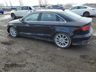 2016 Audi A3 2.0T Premium Plus with VIN WAUE8GFFXG1115550, listed as a Copart auction lot 49481015 with 0 mi miles and Salvage Title. Bid and sale history available at carsss.com. Image 2.