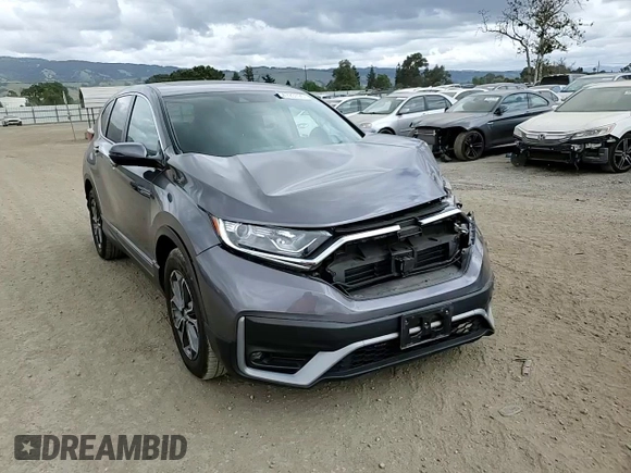 2021 Honda CR-V EX-L with VIN 2HKRW1H87MH417047, listed as a Copart auction lot 54723795 with 30,435 mi miles and Salvage Title. Bid and sale history available at carsss.com. Image 14.