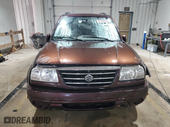 2003 Suzuki XL7 Touring with VIN JS3TX92V334101330, listed as a Copart auction lot 87790235 with 78,383 mi miles and Salvage Title. Bid and sale history available at DreamBid. Image 5.