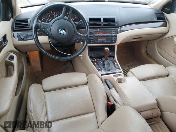 2003 BMW 3 Series 325i with VIN WBAEN33443PC12127, listed as a Copart auction lot 45058375 with 118,279 mi miles and Salvage Title. Bid and sale history available at carsss.com. Image 8.