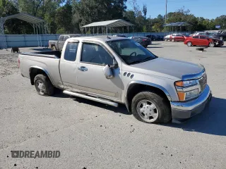 2008 GMC Canyon SLE1 with VIN 1GTCS399688217527, listed as a Copart auction lot 76138564 with 357,674 mi miles and Salvage Title. Bid and sale history available at carsss.com. Image 4.