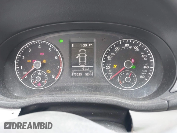 2013 Volkswagen Passat SE with VIN 1VWBH7A38DC088638, listed as a IAAI auction lot 42397459 with 173,025 mi miles and . Bid and sale history available at DreamBid. Image 7.