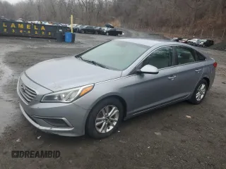 2016 Hyundai Sonata SE with VIN 5NPE24AF9GH344594, listed as a Copart auction lot 50547435 with 105,654 mi miles and Clean Title. Bid and sale history available at DreamBid. Image 1.